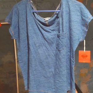 Short sleeve shirt Mossino Suppy Company blue, medium
